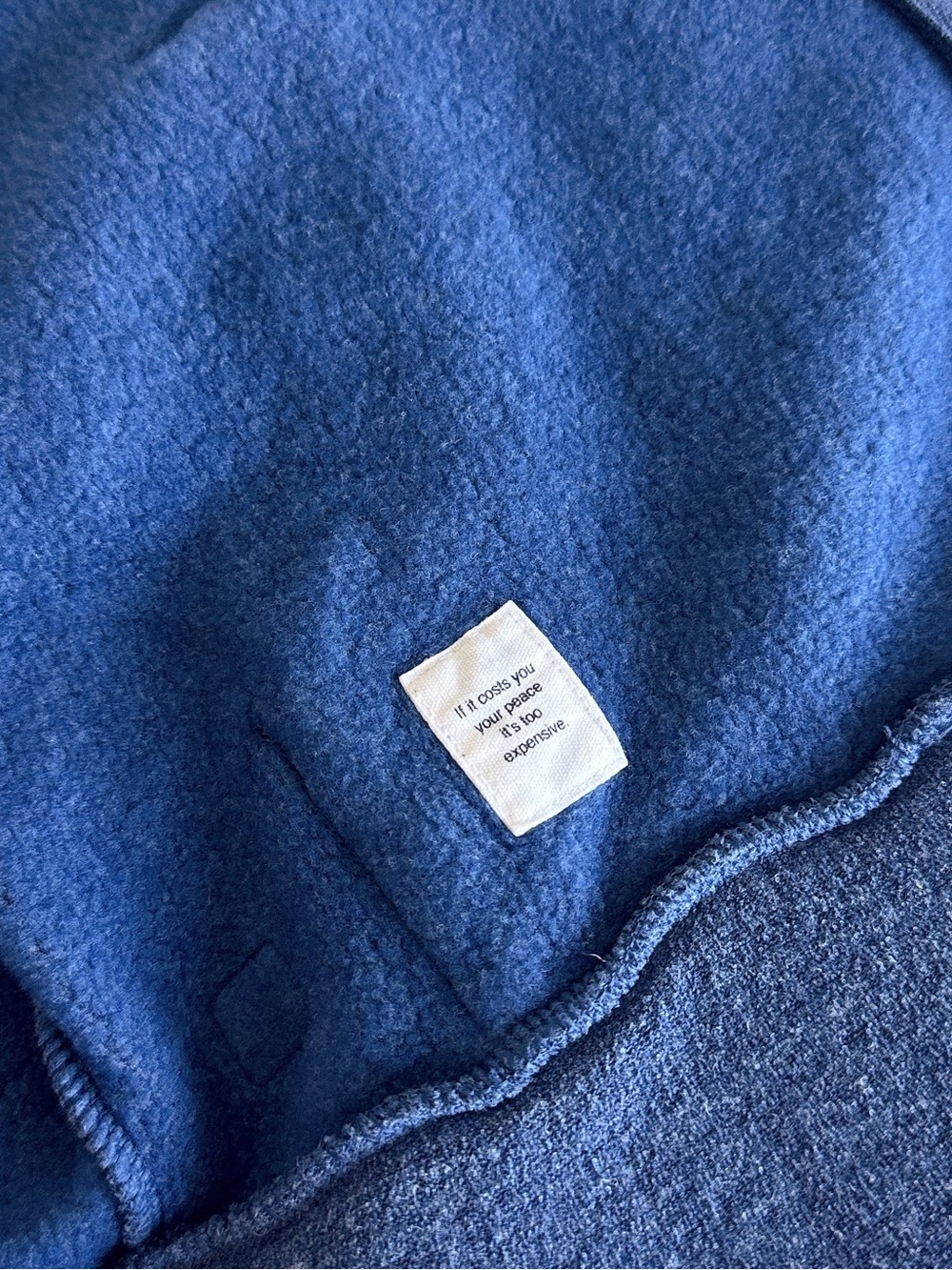NWT Vuori Beach Fleece Full Zip Blue Coast XS + Beach Fleece Short Blue Coast XS - Picture 11 of 16